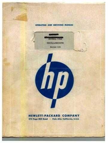 Hewlett Packard 130A Service Manual by download Mauritron #326547