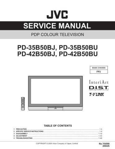 JVC YA098 Service Manual by download Mauritron #278746