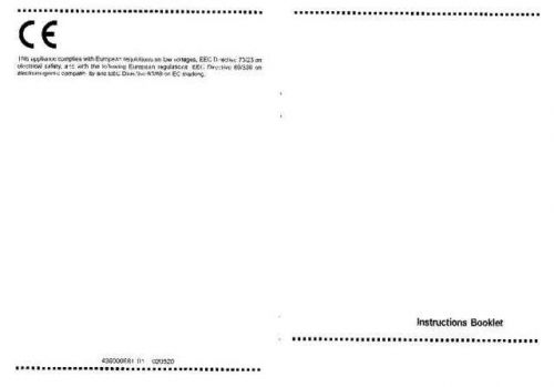 Indesit HI260B 436000681-01 Cooker Operating Guide by download Mauritron #325916