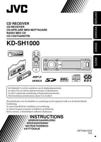 JVC KD-SH1000-9 Service Manual by download Mauritron #275221