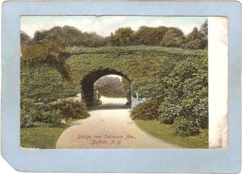 New York Buffalo Bridge Near Delaware Ave ny_box4~2564