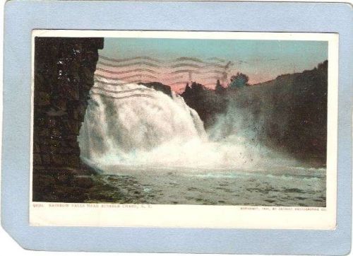 New York Ausable Chasm Rainbow Falls ny_box5~1529