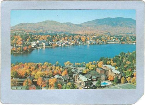 New York Lake Placid Aerial View Lake Placid ny_box5~1666