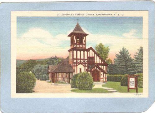 New York Elizabethtown St Elizabeth's Catholic Church ny_box5~1548