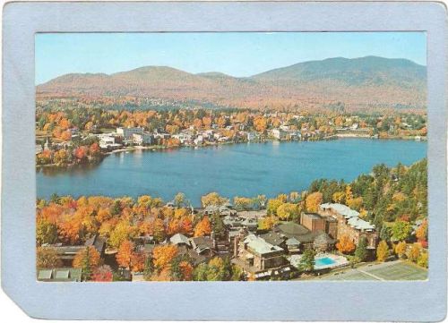 New York Lake Placid Aerial View Lake Placid ny_box5~1667