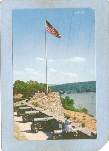 New York Fort Ticonderoga Main Flag Bastion & South Wall ny_box5~1554
