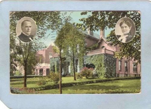 New York Buffalo Milburn Residence Where Pres McKinley Died Sept 14th 1901~2574