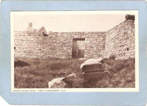 New York Fort Ticonderoga Ethan Allen Gate ny_box5~1640