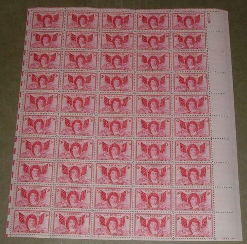 US, Scott# 962, three cent Francis Scott Key sheet of 50 stamps