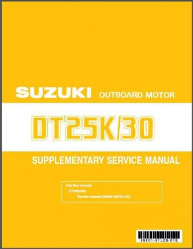 83-14 Suzuki DT20 DT25 DT30 DT25K Outboard Motor Service Repair Manual CD