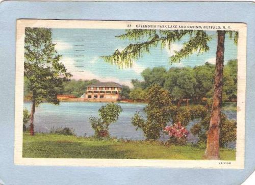 New York Buffalo Cazenovia Park Lake & Casino ny_box4X1~2846