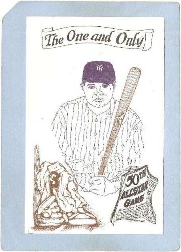 New York Bronx Sport Baseball 50th All Star Game Honoring The One And Only~397