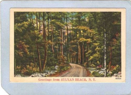 New York Sylvan Beach Greetings From Sylvan Beach N Y ny_box4~2129