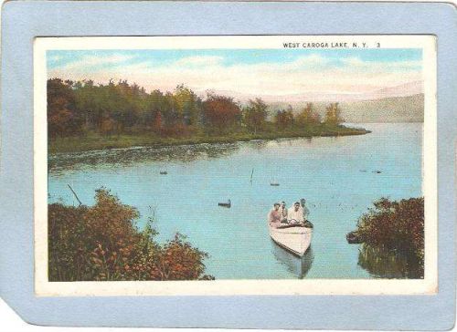 New York Caroga Lake West Caroga Lake ny_box5~1962