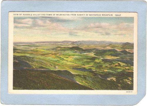 New York Wilmington View Of Ausable Valley & Town Of Wilmington From Summi~1421