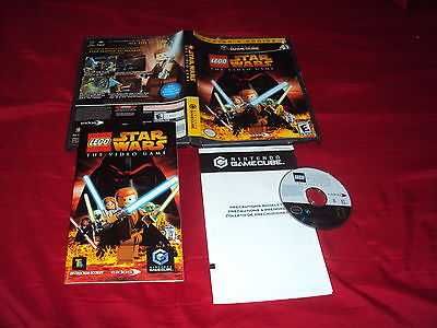 Lego Star Wars The Video Game Pc Edition Gamecube Wii Disc Manual