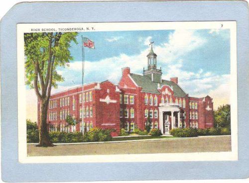 New York Ticonderoga High School ny_box5~1353