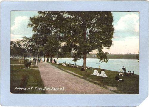 New York Auburn Lake Side Park #3 ny_box2~767