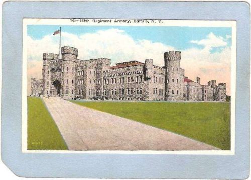 New York Buffalo 165th Regiment Armory ny_box4X1~2771