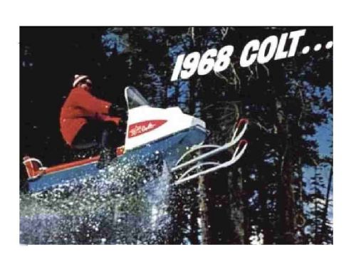 POLARIS COLT & MUSTANG PARTS MANUALs for 1966 1967 1968 1969 Snowmobile Repair