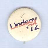 New York New York City Mayor Candidate: Lindsay Political Campaign Button~5