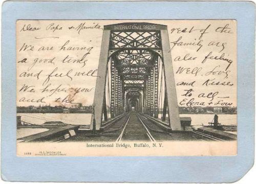 New York Buffalo International Bridge Undivided Back ny_box4X1~2794