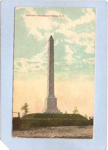 New York Elmira Sullivans Monument ny_box3~971