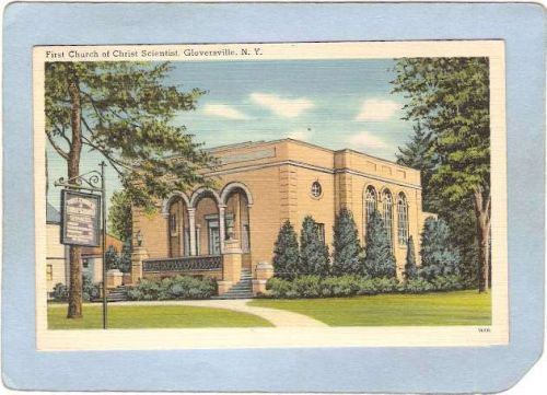 New York Gloversville First Church Of Christ Scientist ny_box5~1998
