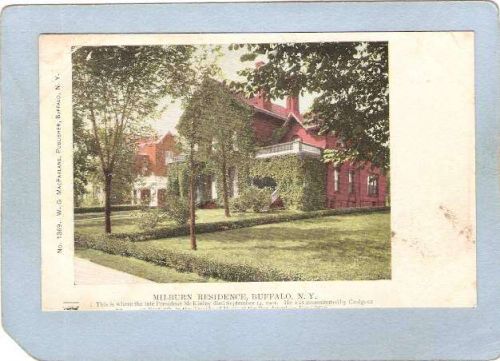 New York Buffalo Milburn Residence Where Pres McKinley Died Sept 14th 1901~2570