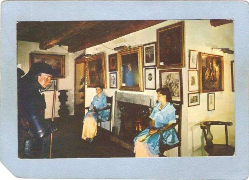 New York Fort Ticonderoga Interior Of Main Museum ny_box5~1574