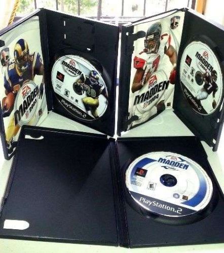 8 Sony PS2 Video E-Games MADDEN NFL 03-04-05-06-07-08-09 COMPLETE + Bonus PS2 01