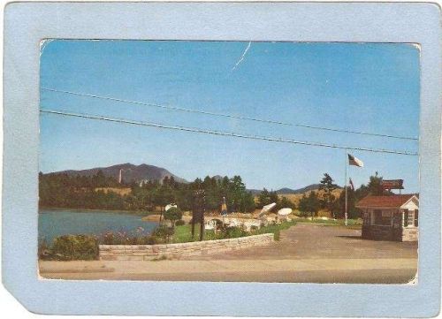 New York Saranac Lake Keough's Motel Rt 86 ny_box5~1916
