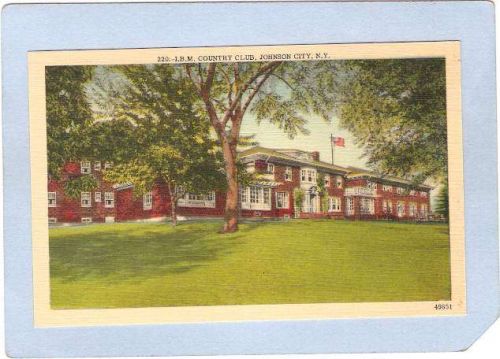 New York Johnson City I B M Country Club ny_box2~478