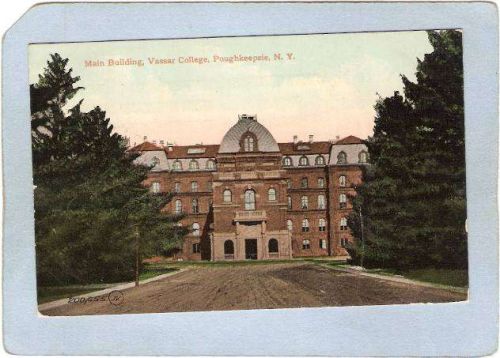 New York Poughkeepsie Main Building Vassar College ny_box4~2309