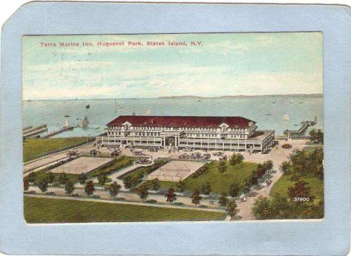 New York Staten Island Terra Marine Inn Huguenot Park DPO-1 Mariners Port ~46