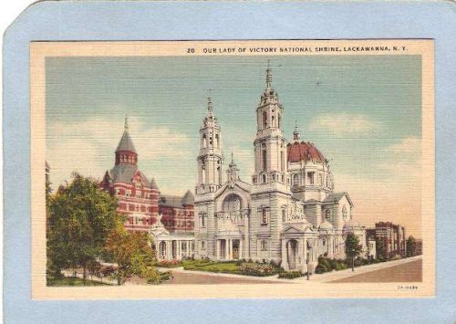 New York Lackawanna Our Lady Of Victory National Shrine ny_box4~2403