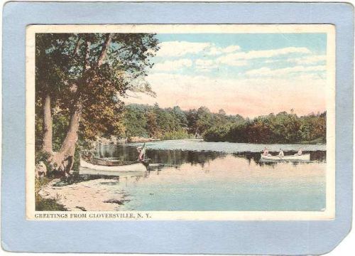 New York Gloversville Greetings From Gloversville N Y ny_box5~1980