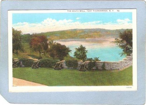 New York Fort Ticonderoga The South Wall ny_box5~1630