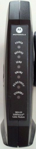 Motorola SURFboard SB5120 MODEM - PC cable box USB 2.0 ethernet internet web