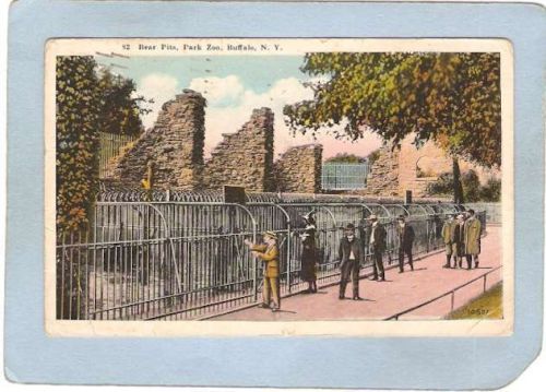 New York Buffalo Bear Pits Park Zoo ny_box4X1~2898