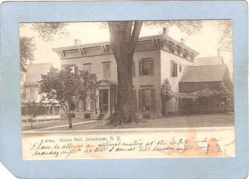 New York Johnstown Union Hall Undivided Back ny_box5~2050
