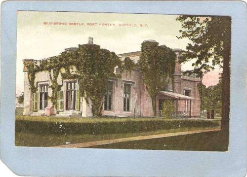 New York Buffalo Old Stone Castle Fort Porter ny_box4~2566
