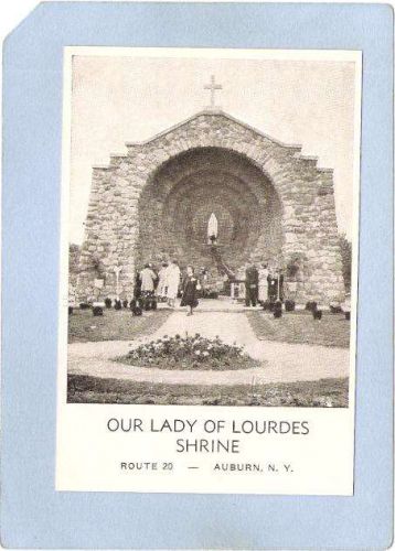 New York Auburn Our Lady Of Lourdes Shrine Route 20 Auburn NY ny_box2~764