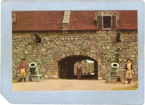 New York Fort Ticonderoga Entrance To Place D'Armes South Barracks ny_box5~1558