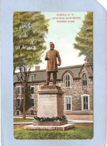 New York Elmira Beecher Monument Wisner Park ny_box3~1011