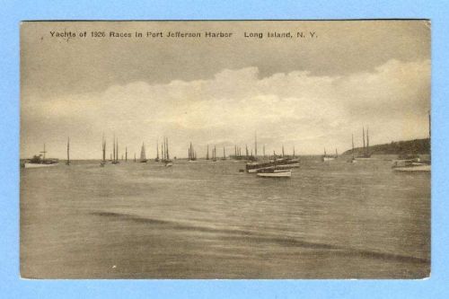 New York Port Jefferson Long Island Yachts Of 1926 Races In Port Jefferson~345