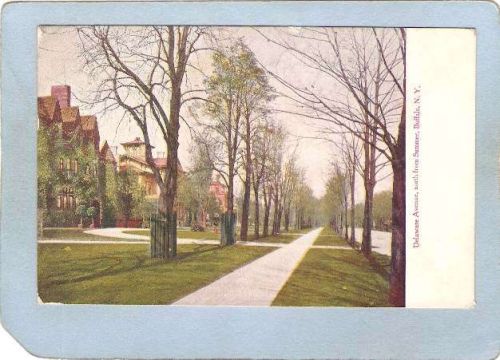 New York Buffalo Delaware Ave North From Summer ny_box4X1~2901
