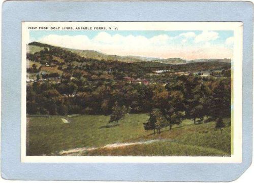 New York Ausable Chasm View From Golf Links ny_box5~1540