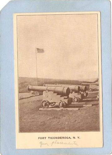New York Fort Ticonderoga Gun Placements ny_box5~1642