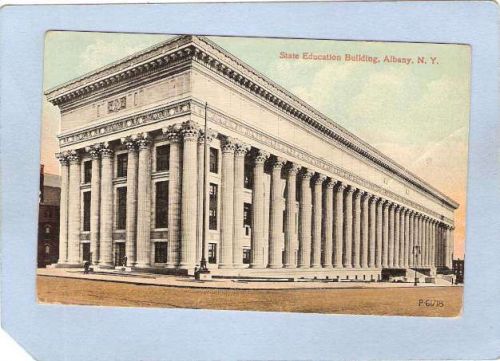 New York Albany State Education Building Street Scene Intersection ny_box~377